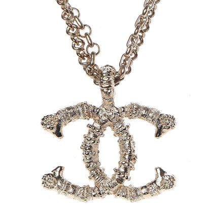 Chanel Chain Sheep CC Necklace Gold 4 of 6