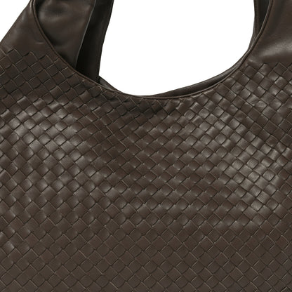 Bottega Veneta Nappa Intrecciato Large Campana Ash Scuro 9 of 11