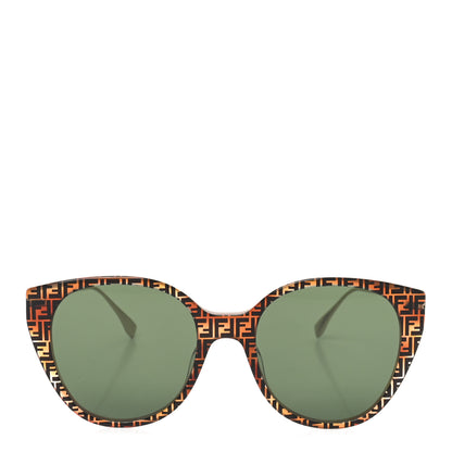Fendi Metal Cat Eye Sunglasses FF400471 Gold Brown 2 of 7