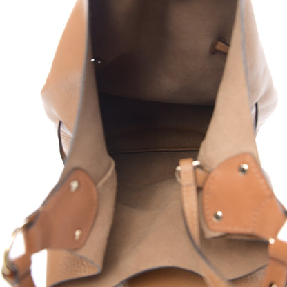 Burberry Grainy Calfskin Large Ashby Hobo Sand 4 of 8