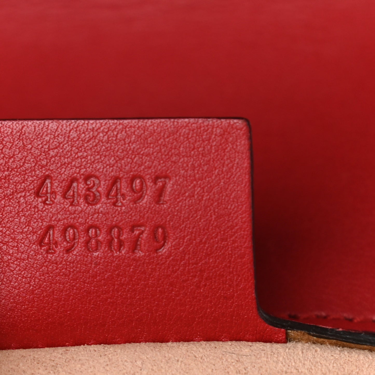 Calfskin Matelasse Small GG Marmont Shoulder Bag Hibiscus Red
