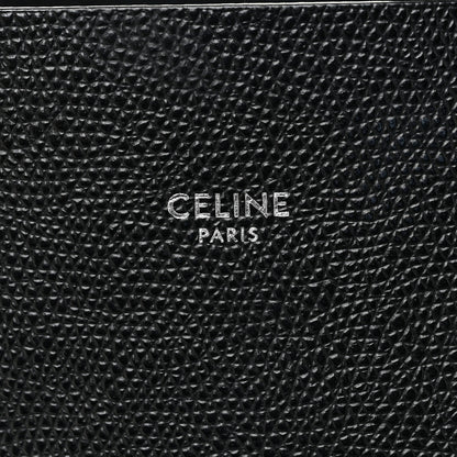 Celine Grained Calfskin Small Vertical Cabas Black 13 of 18