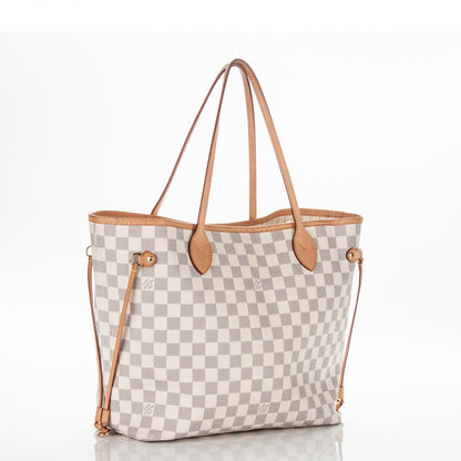 Louis Vuitton Damier Azur Neverfull MM 3 of 8