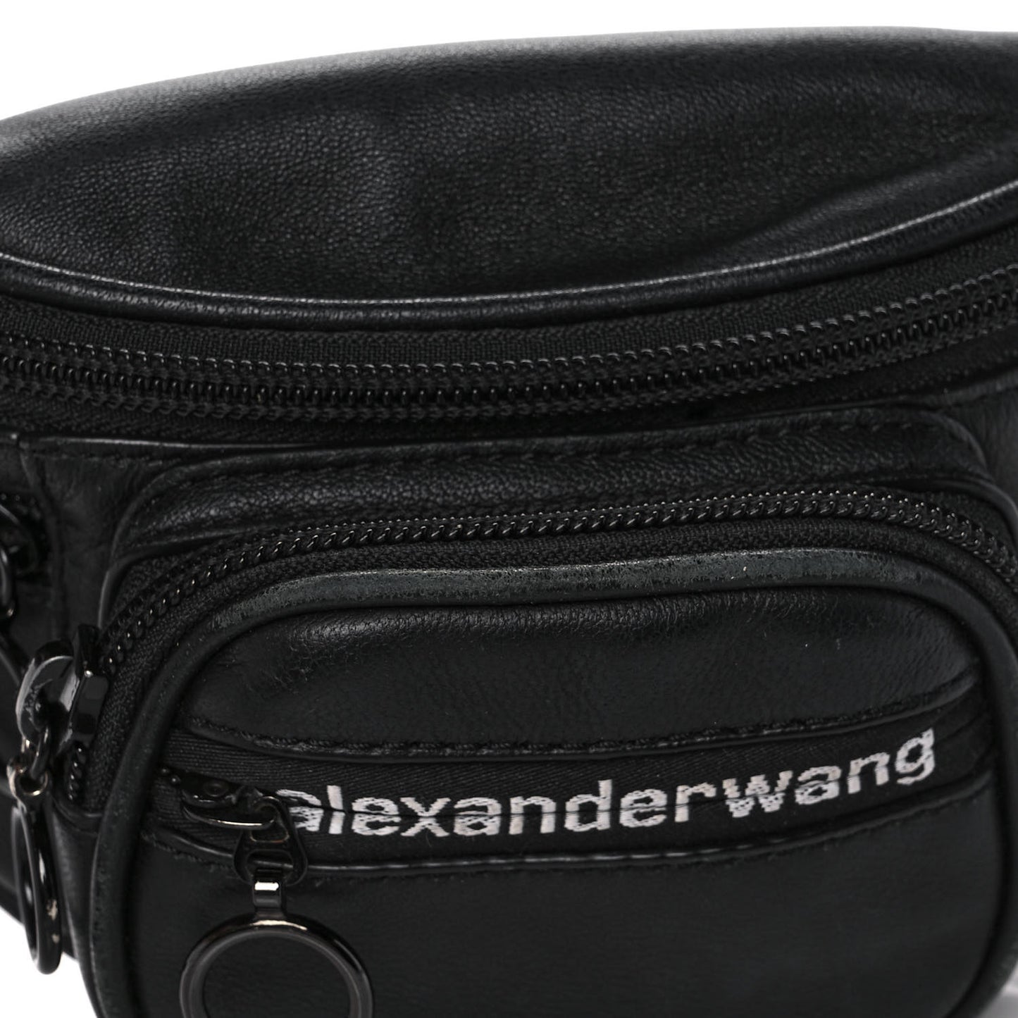 Lambskin Attica Mini Belt Bag Black