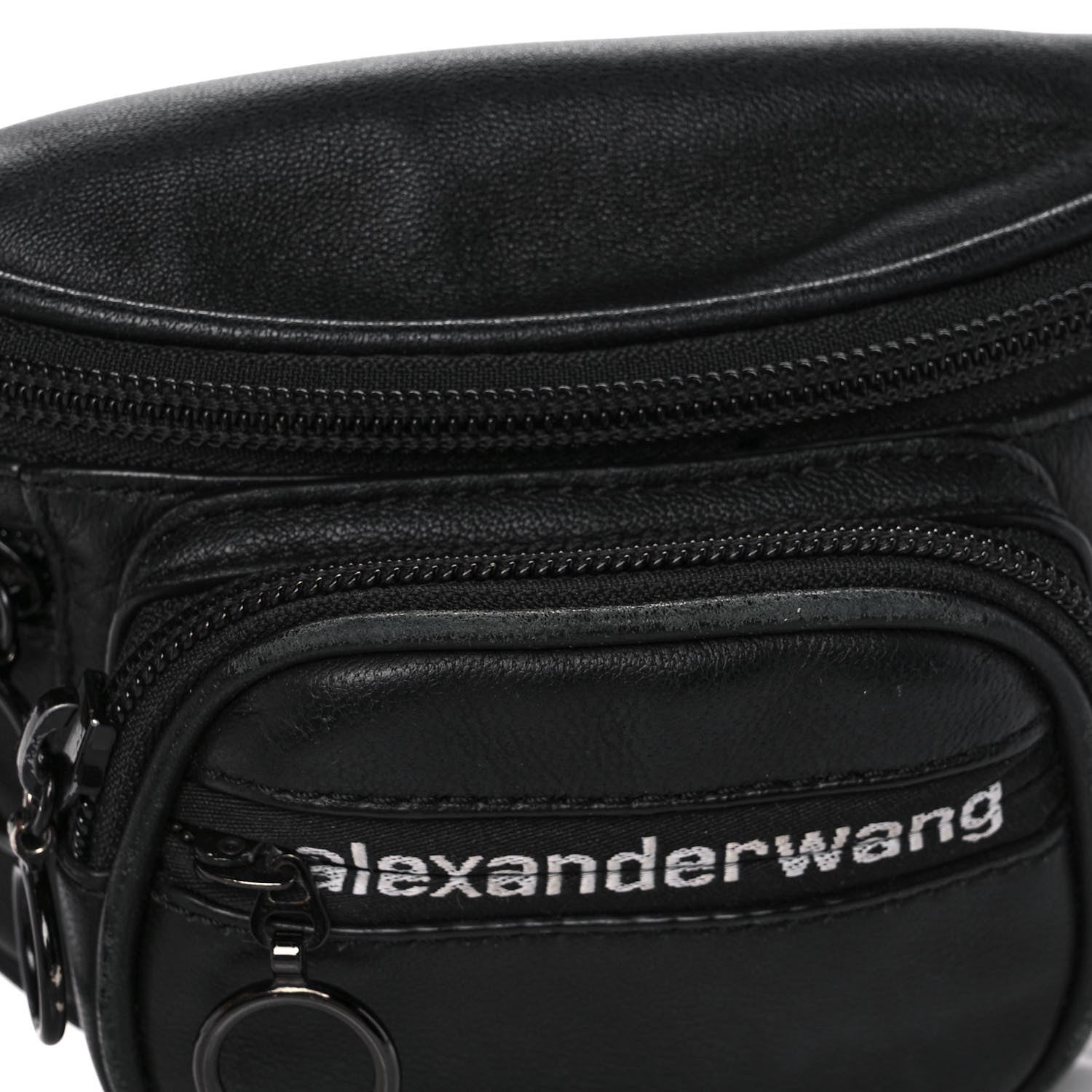 Alexander Wang Lambskin Attica Mini Belt Bag Black 12 of 12