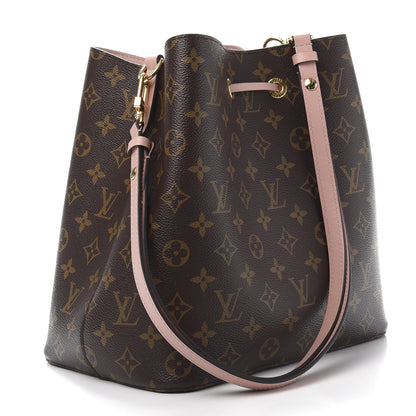 Louis Vuitton Monogram Neonoe MM Rose Poudre 3 of 9