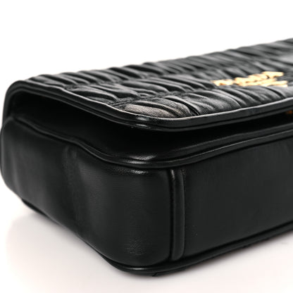 Prada Nappa Gaufre Flap Black 8 of 9