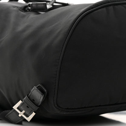 Prada Nylon Tessuto Saffiano Zipper Backpack Black 9 of 11