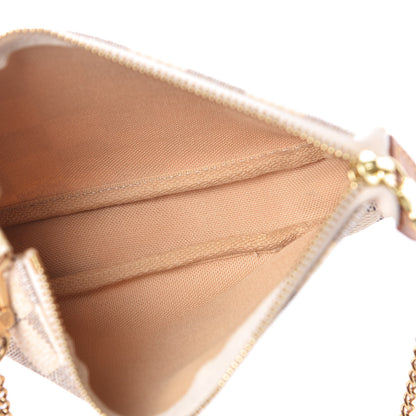 Louis Vuitton Damier Azur Mini Pochette Accessories 5 of 7