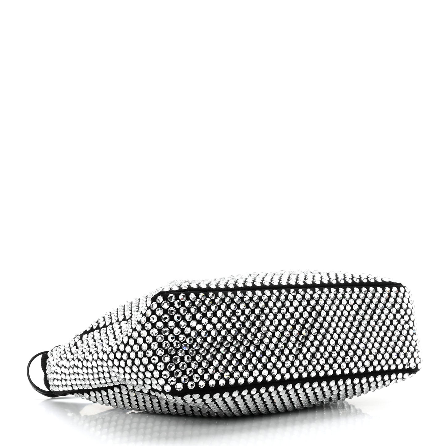 Satin Crystal Mini Re-Edition 2000 Bag Cristal