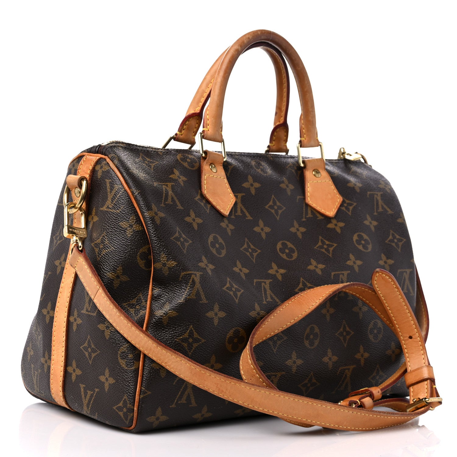 Louis Vuitton Monogram Speedy Bandouliere 30 3 of 21