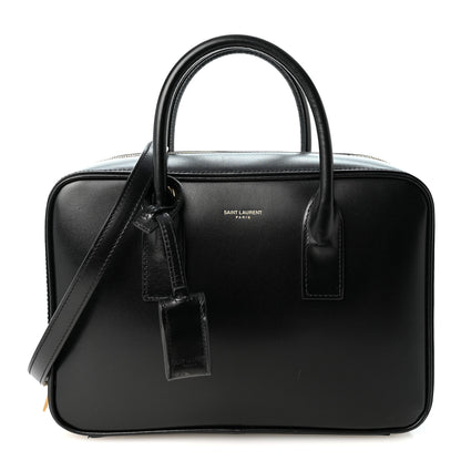 Saint Laurent Smooth Calfskin Small SLP Bauletto Bag Black 1 of 10