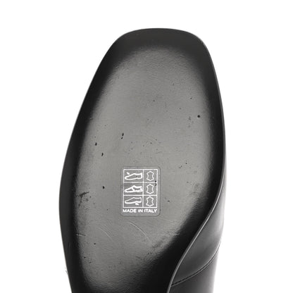 Gucci Calfskin Horsebit Loafers 36.5 Black 10 of 12