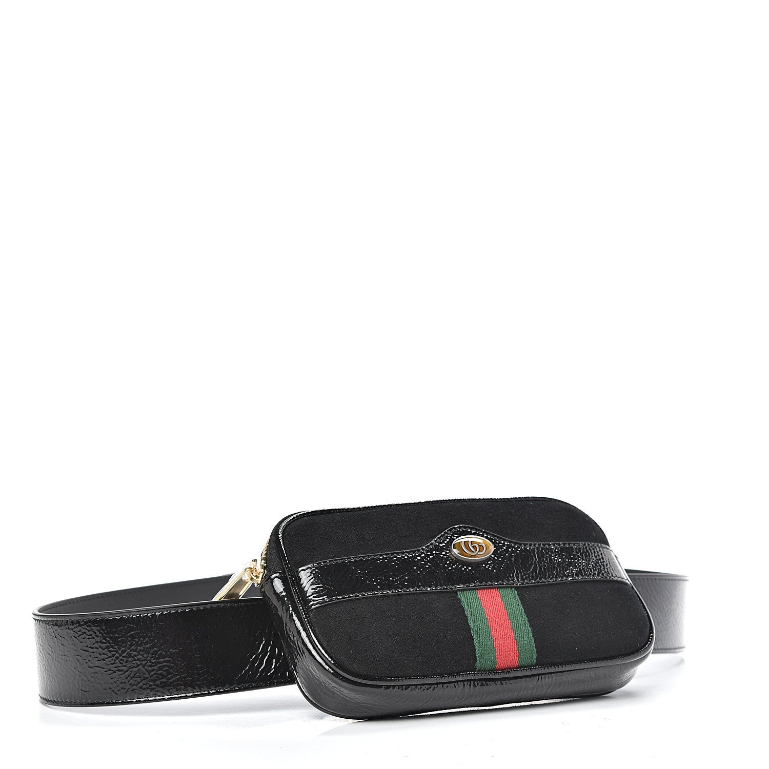 Gucci Suede Patent Ophidia Belted iPhone Case 95 38 Black 4 of 11