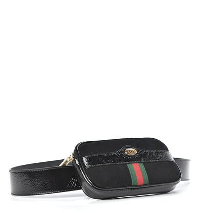 Gucci Suede Patent Ophidia Belted iPhone Case 95 38 Black 4 of 11