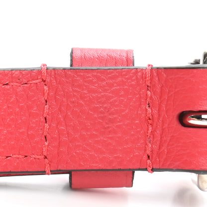 Louis Vuitton Calfskin 16mm Adjustable Shoulder Strap Red 6 of 6