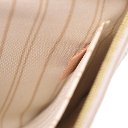 Louis Vuitton Damier Azur Neverfull MM GM Pochette 7 of 7