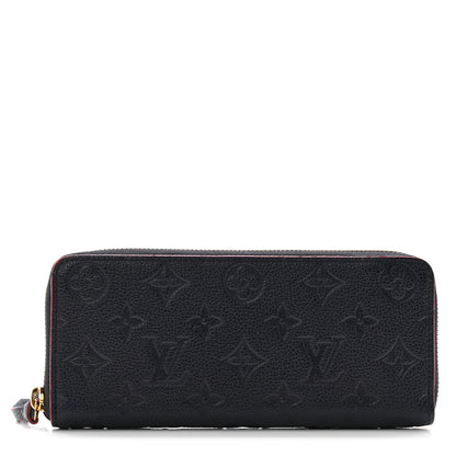 Louis Vuitton Empreinte Clemence Wallet Marine Rouge 1 of 8