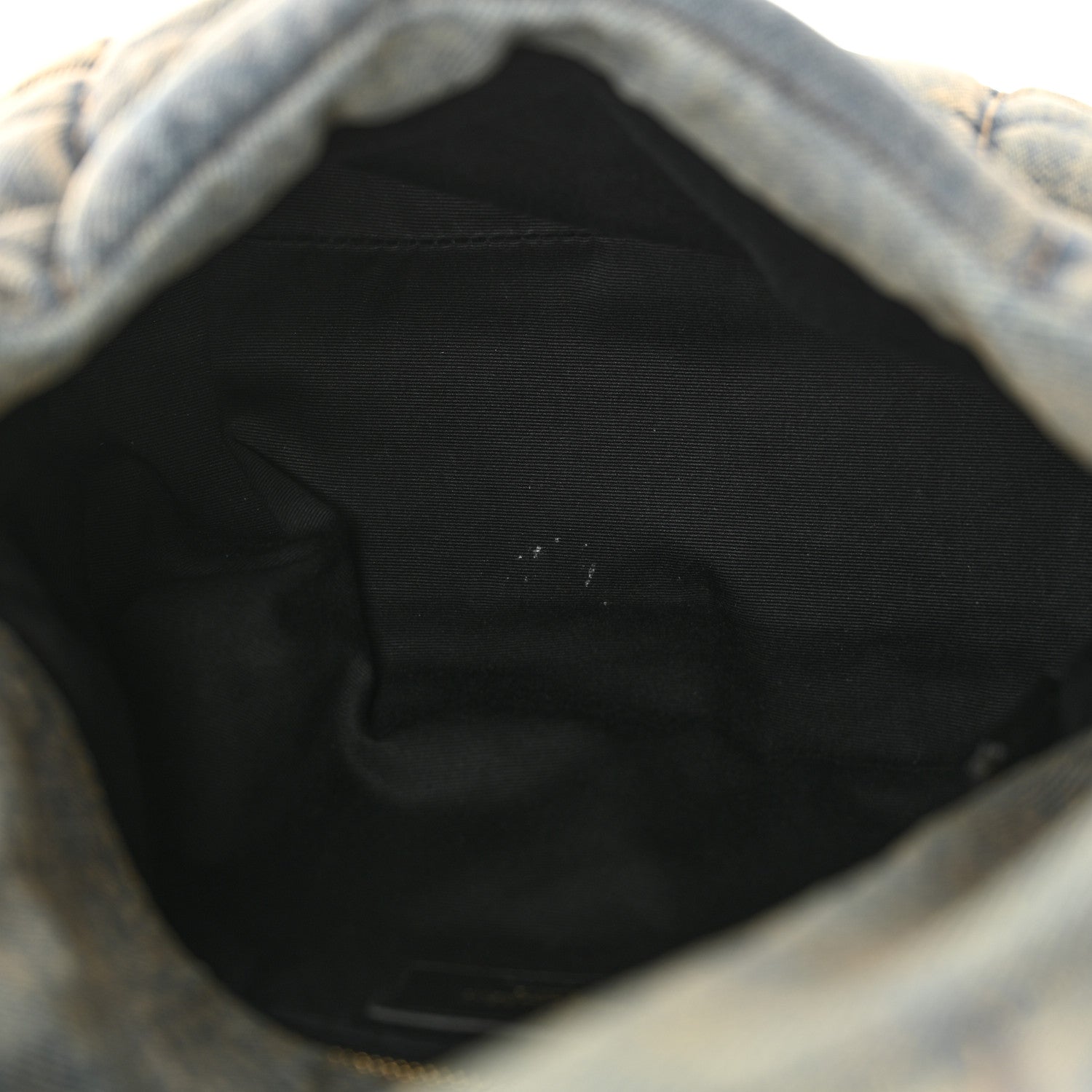 Saint Laurent Denim Quilted Small Loulou Puffer Monogram Chain Satchel Blue Cinnamon 5 of 12