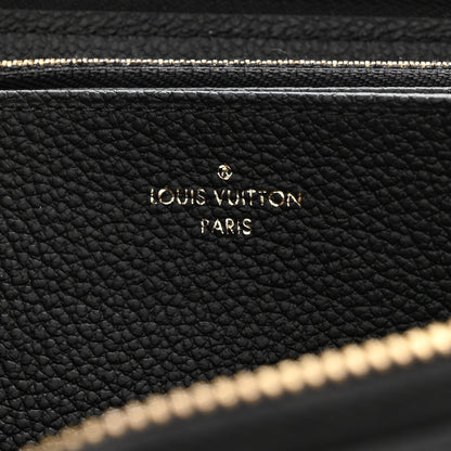 Louis Vuitton Empreinte Zippy Wallet Black 6 of 7