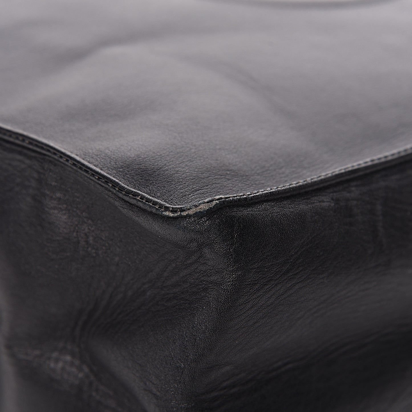 Calfskin CC Tote Black