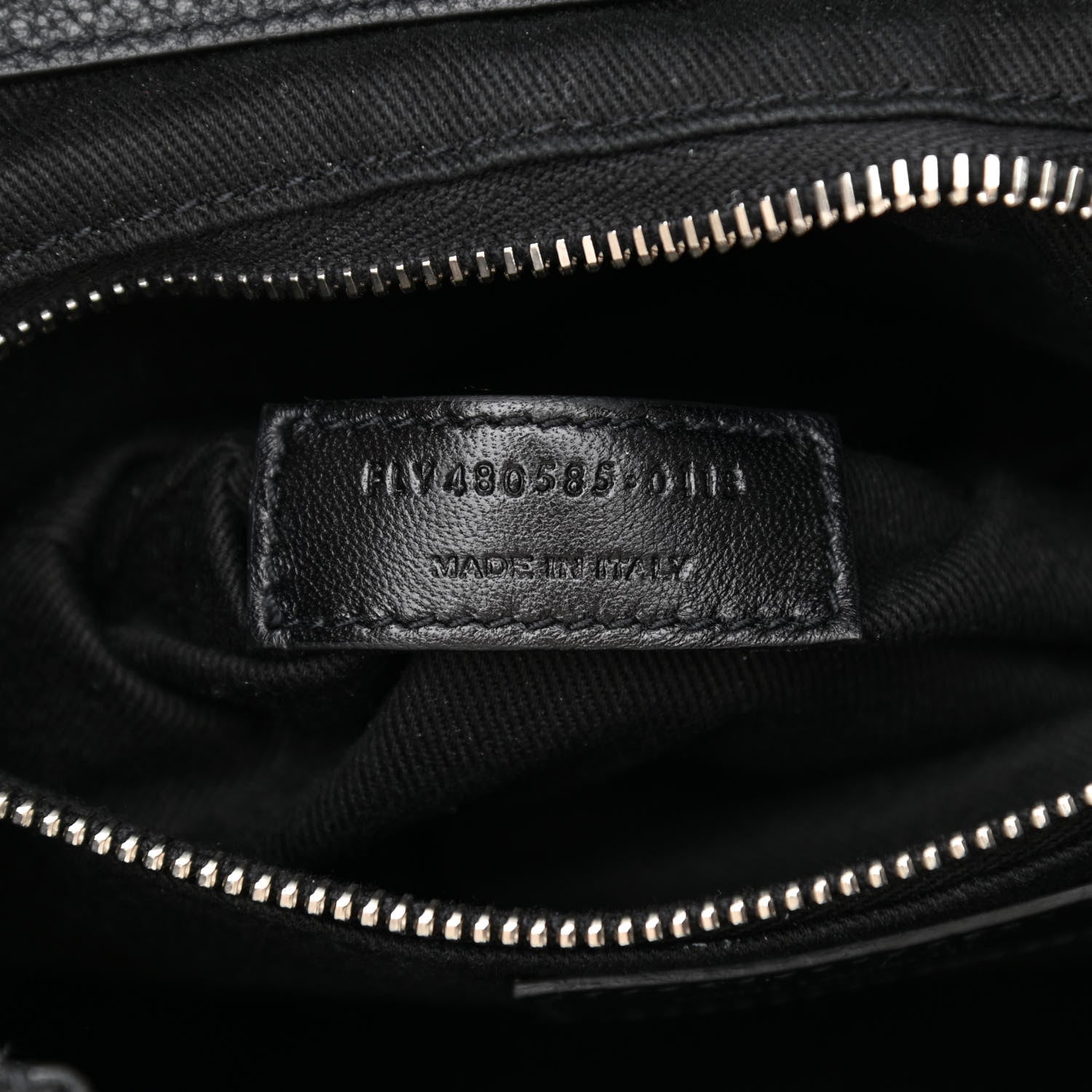 Saint Laurent Grained Calfskin Sac De Jour Backpack Black 7 of 9
