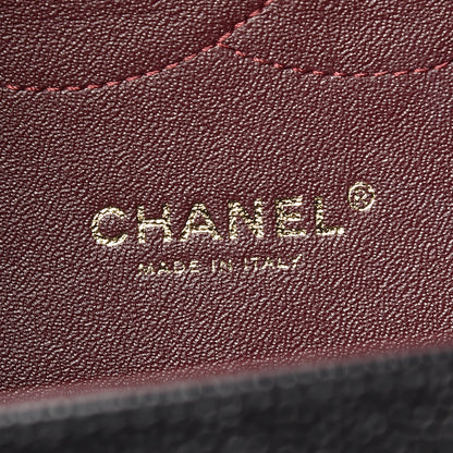 Chanel Caviar Quilted Jumbo Double Flap Black 8 of 10