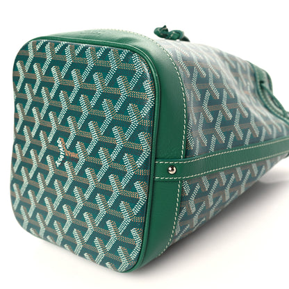 Goyard Goyardine Petit Flot Bucket Bag PM Green 8 of 8