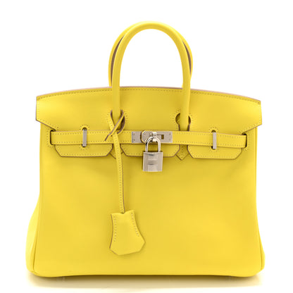 Hermes Swift Birkin 25 Lime 1 of 10