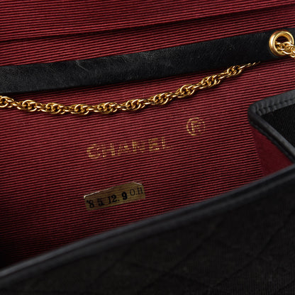 Chanel Jersey Quilted Mini Square Flap Black 8 of 11