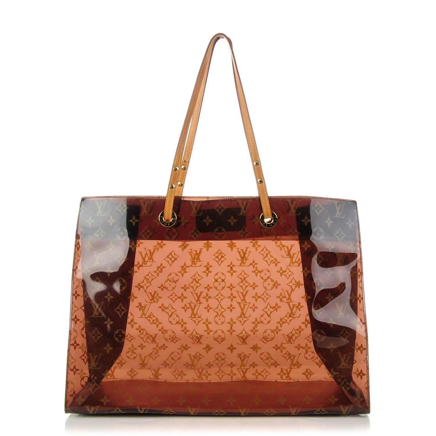 Louis Vuitton Vinyl Monogram Ambre Sac Cabas GM 1 of 8