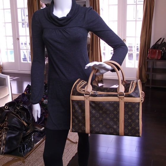Louis Vuitton Monogram Sac Chien 40 Pet Carrier 2 of 10