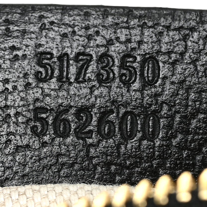 Gucci Jacquard Black Denim GG Monogram Mini Ophidia Shoulder Bag Black Ivory 7 of 11