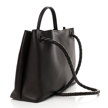 Bottega Veneta Silky Calfskin Medium Andiamo Shoulder Bag Fondant 3 of 9