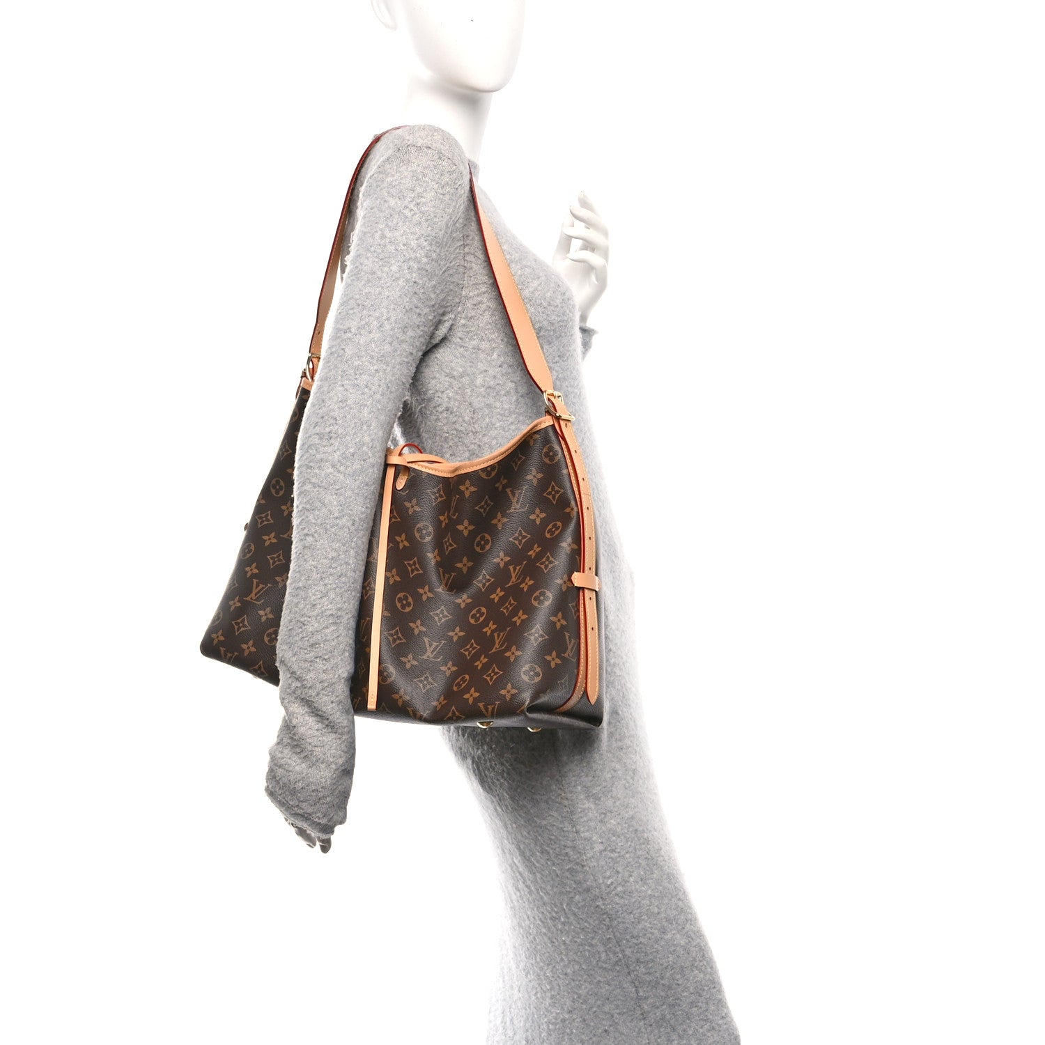 Louis Vuitton Monogram CarryAll MM 2 of 10