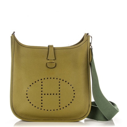Hermes Taurillon Clemence Evelyne PM Chartreuse 1 of 7