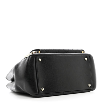 Chanel Caviar Quilted Small Business Affinity Shopping Bag Black 4 of 10