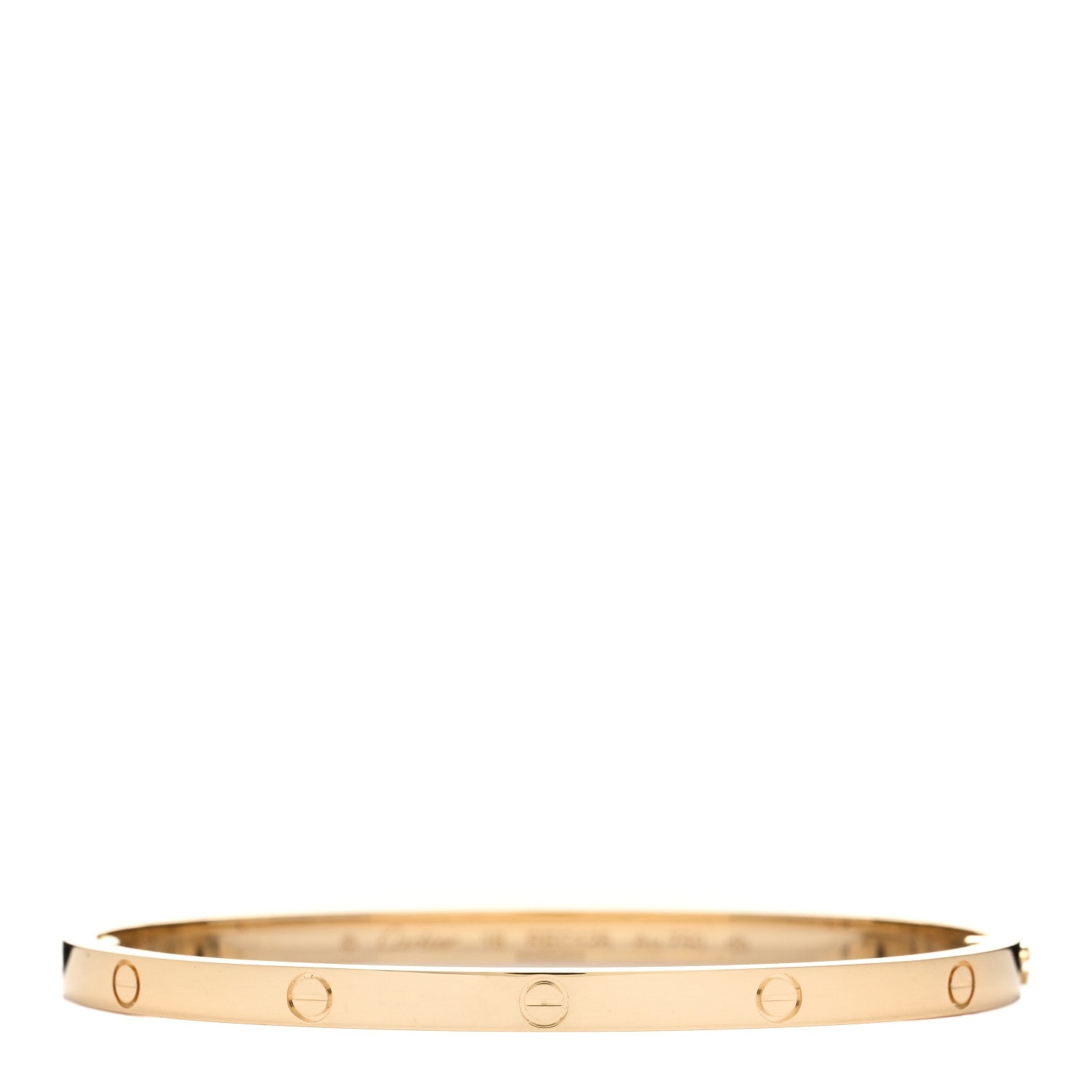Cartier 18K Yellow Gold Small LOVE Bracelet 16 1 of 5