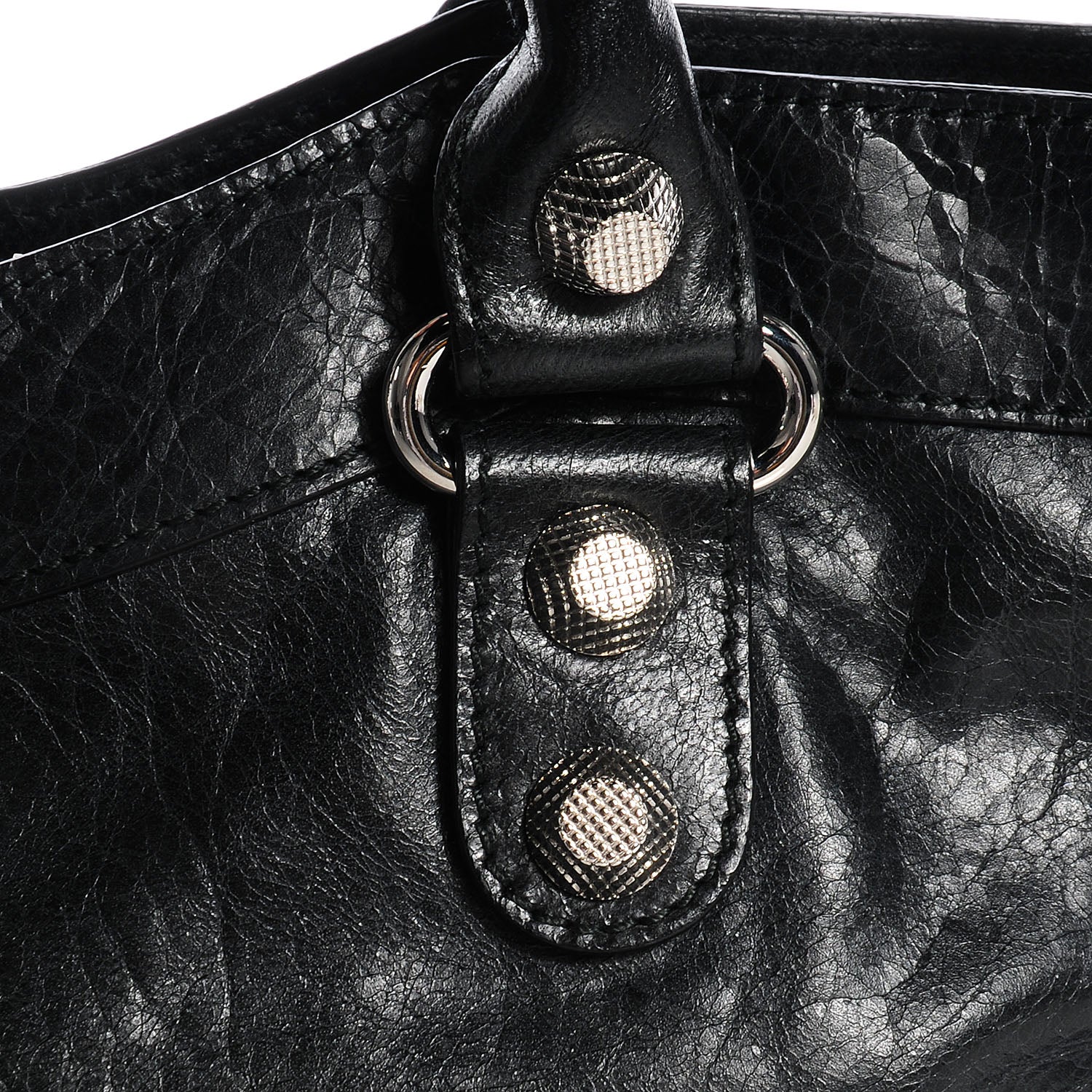 Balenciaga Agneau Giant 12 Silver Hardware First Black 8 of 14