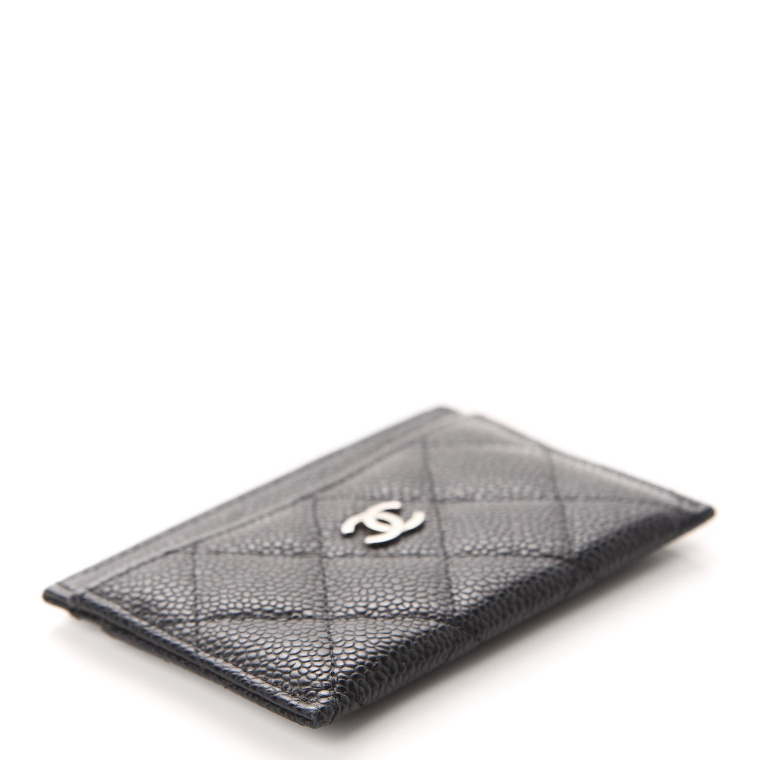 Chanel Caviar Quilted Card Holder Black 4 of 8