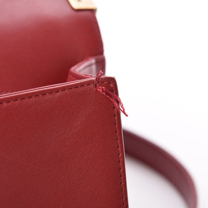 Chanel Lambskin Quilted Medium Boy Flap Dark Red 10 of 11