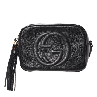 Gucci Pebbled Calfskin Small Soho Disco Bag Black 1 of 8