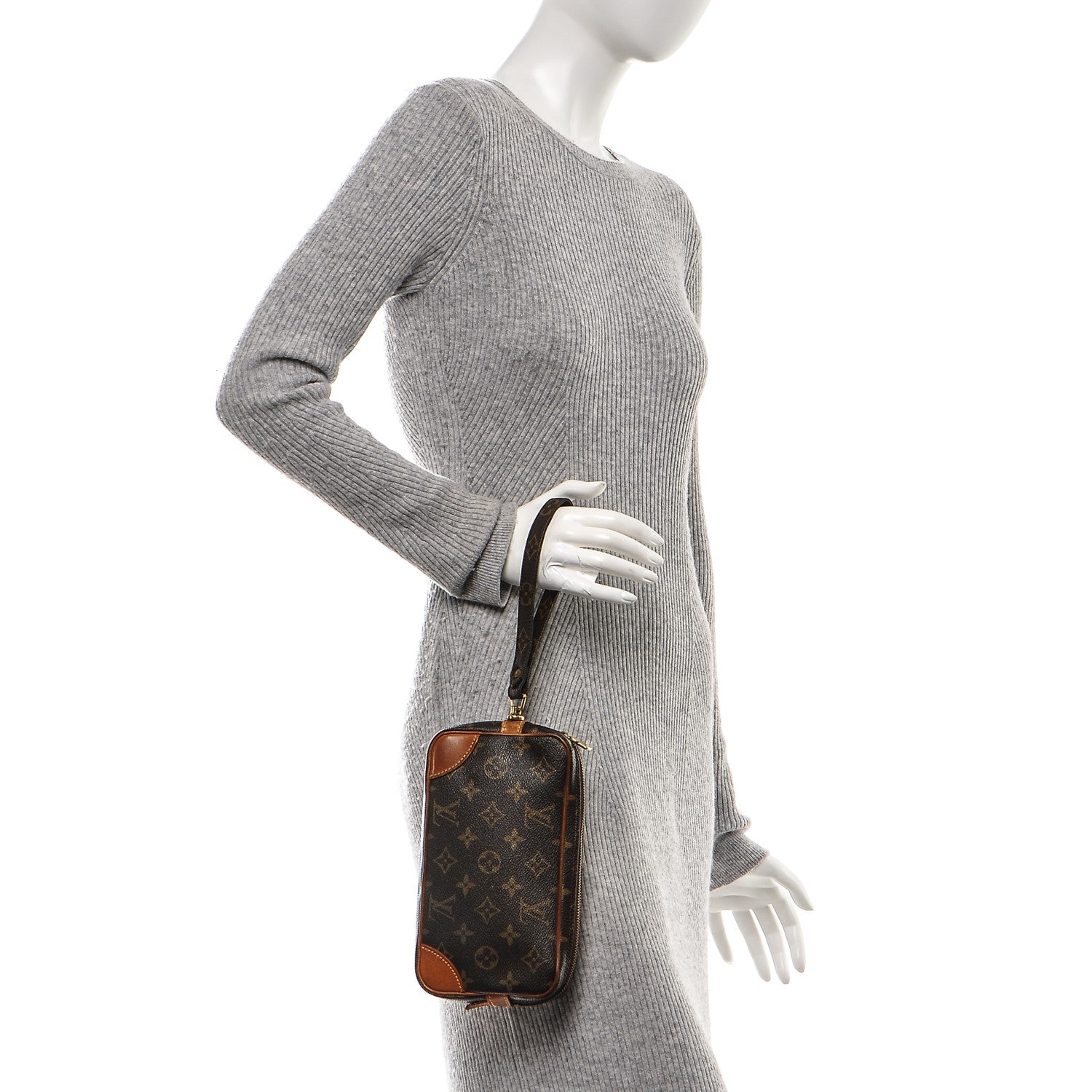 Louis Vuitton Monogram Pochette Marly Dragonne 22 2 of 7