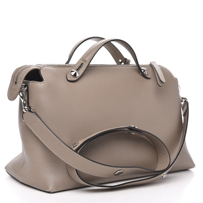 Fendi Vitello Dolce Large By The Way Boston Bag Tortora 3 of 12