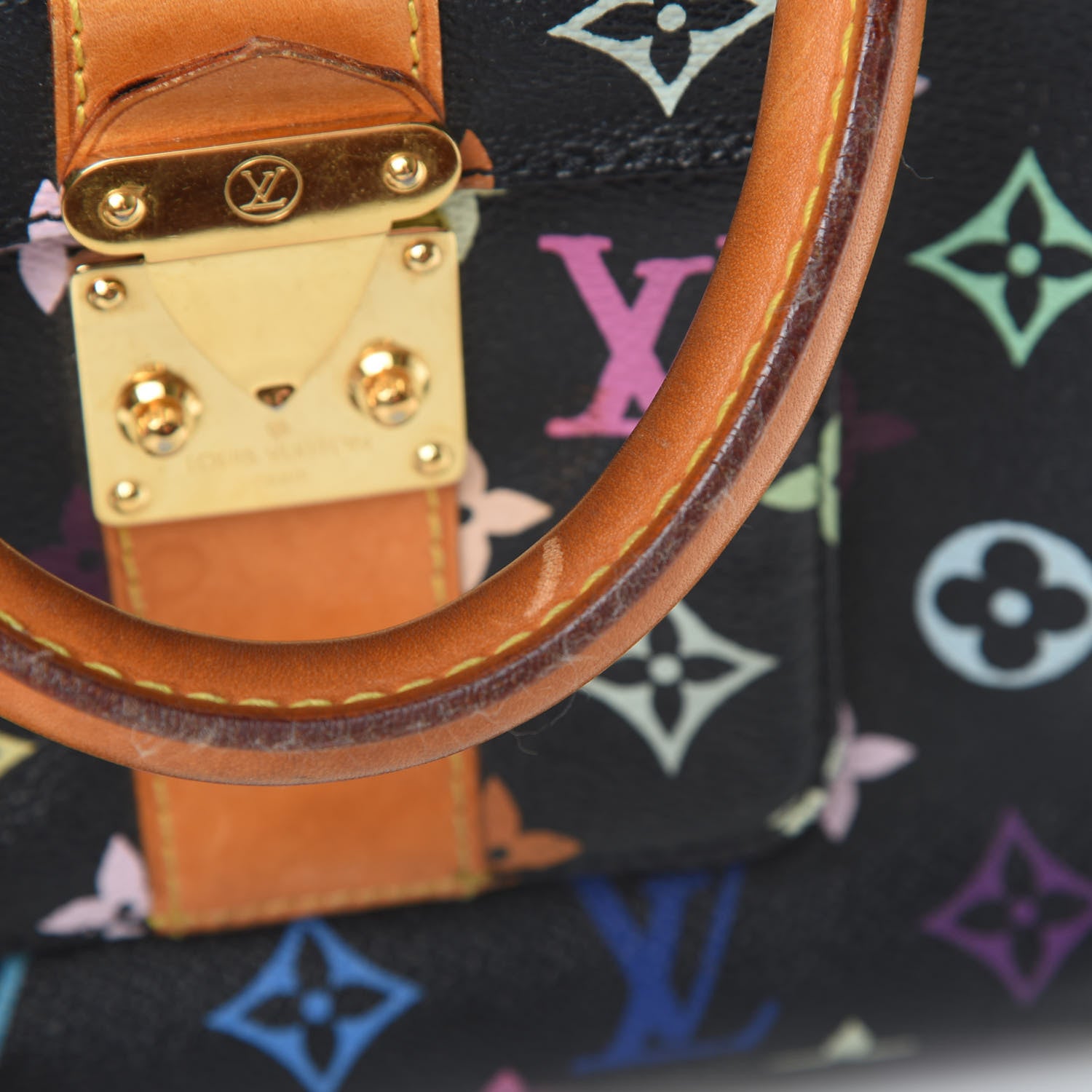 Louis Vuitton Monogram Multicolor Speedy 30 Black 16 of 20