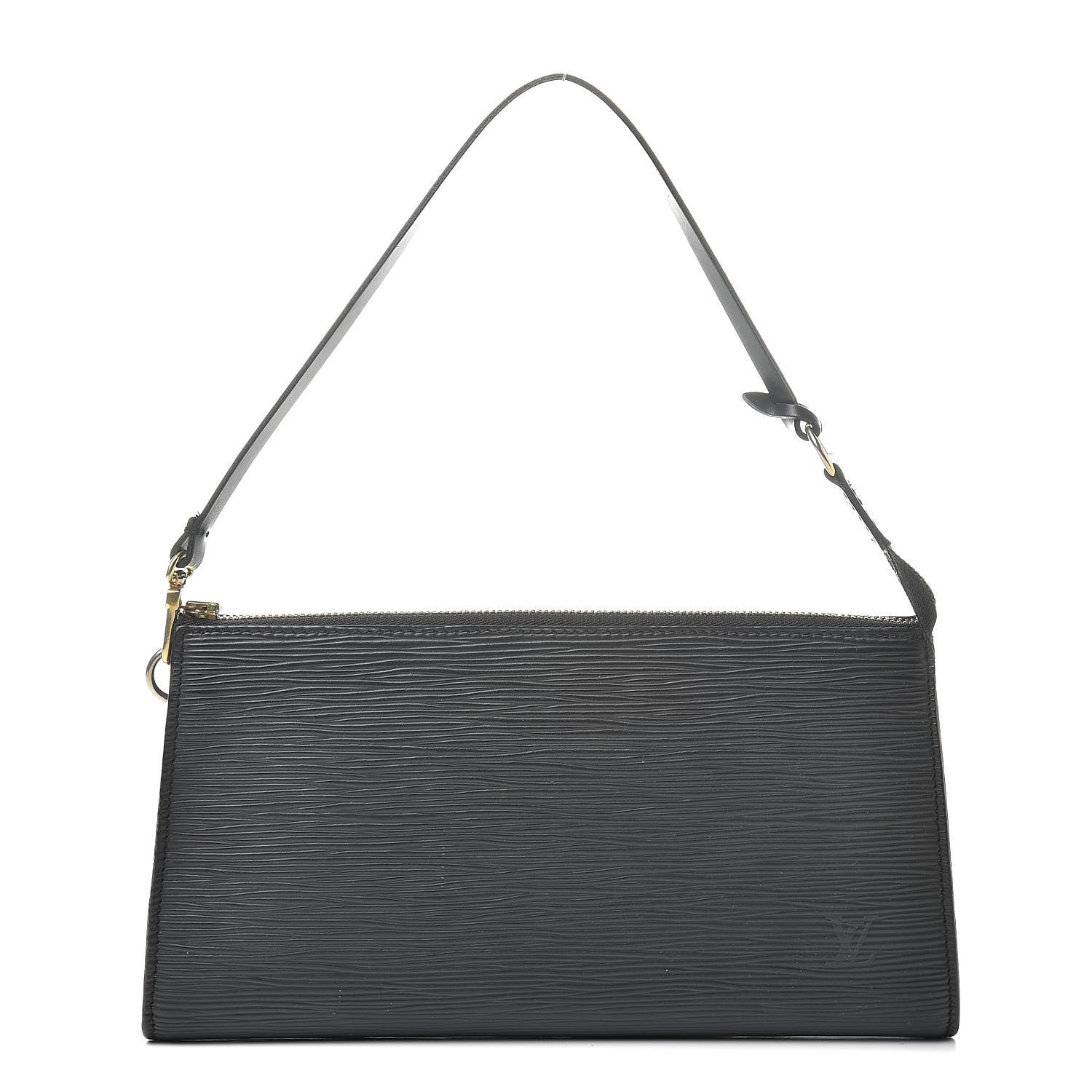 Louis Vuitton Epi Pochette Accessories 24 Black 1 of 12