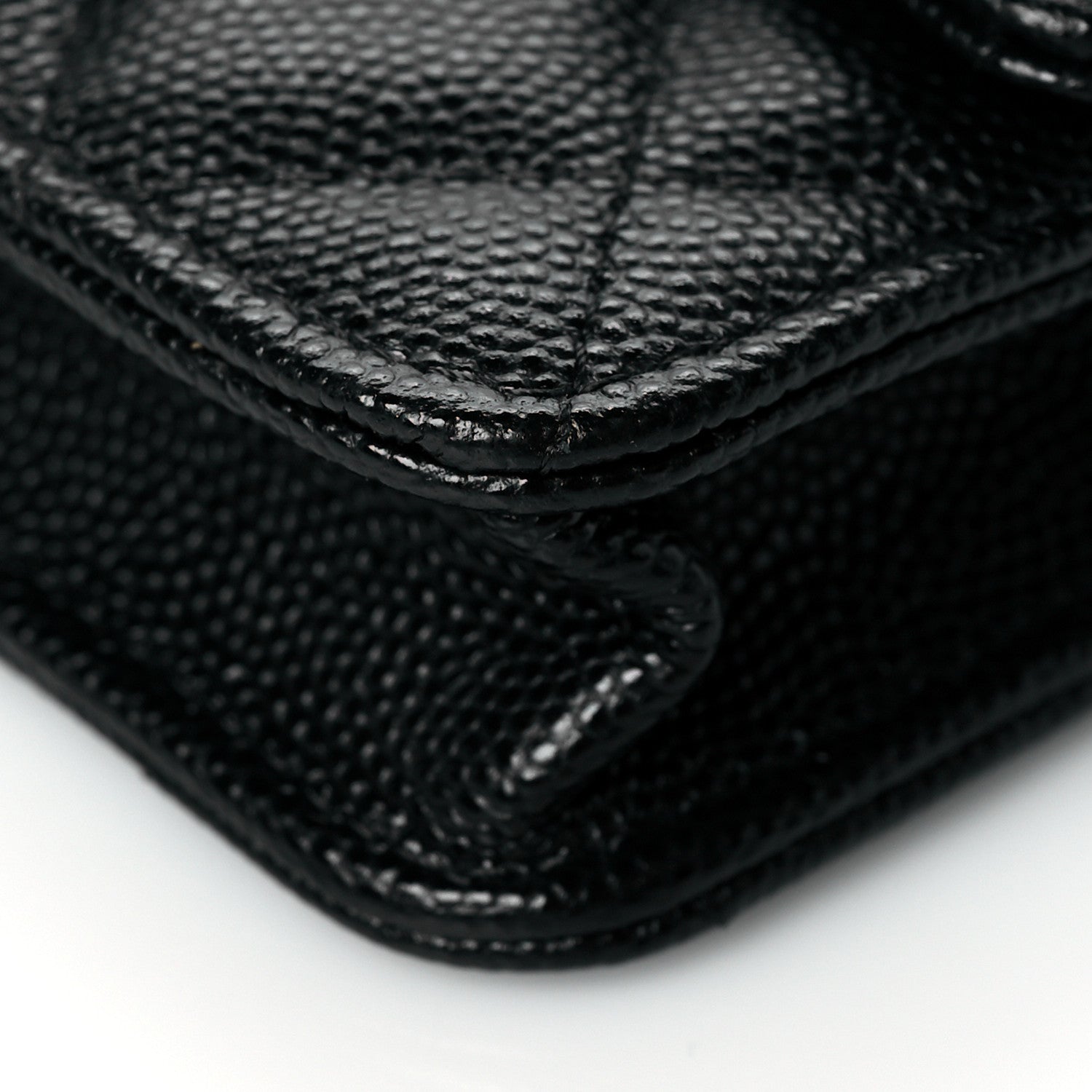 Chanel Caviar Quilted Mini Chain Bag Black 11 of 12