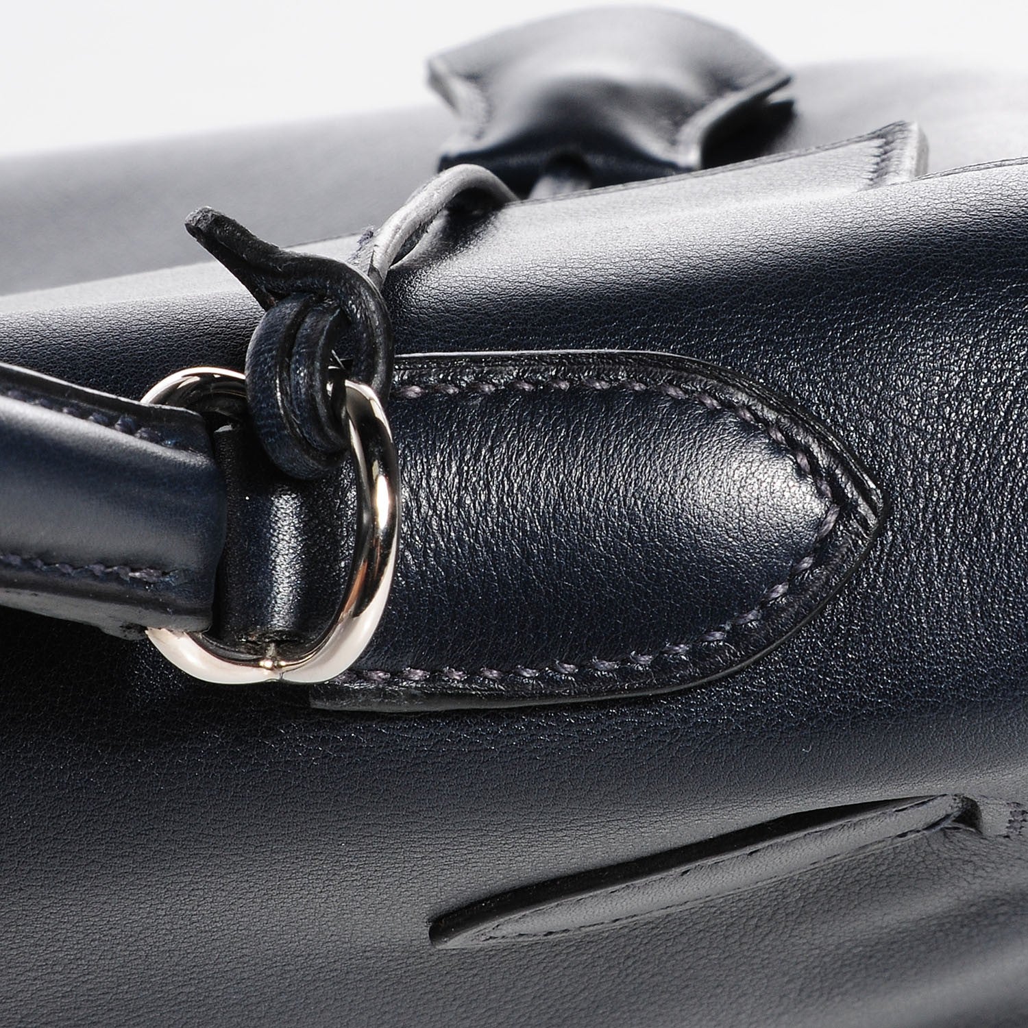 Hermes Swift Kelly Retourne 32 Indigo 4 of 27