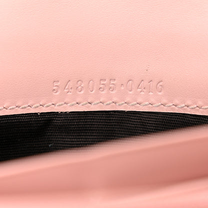 Gucci Guccissima Signature Crystal Cat Continental Flap Wallet Light Candy Pink 7 of 10