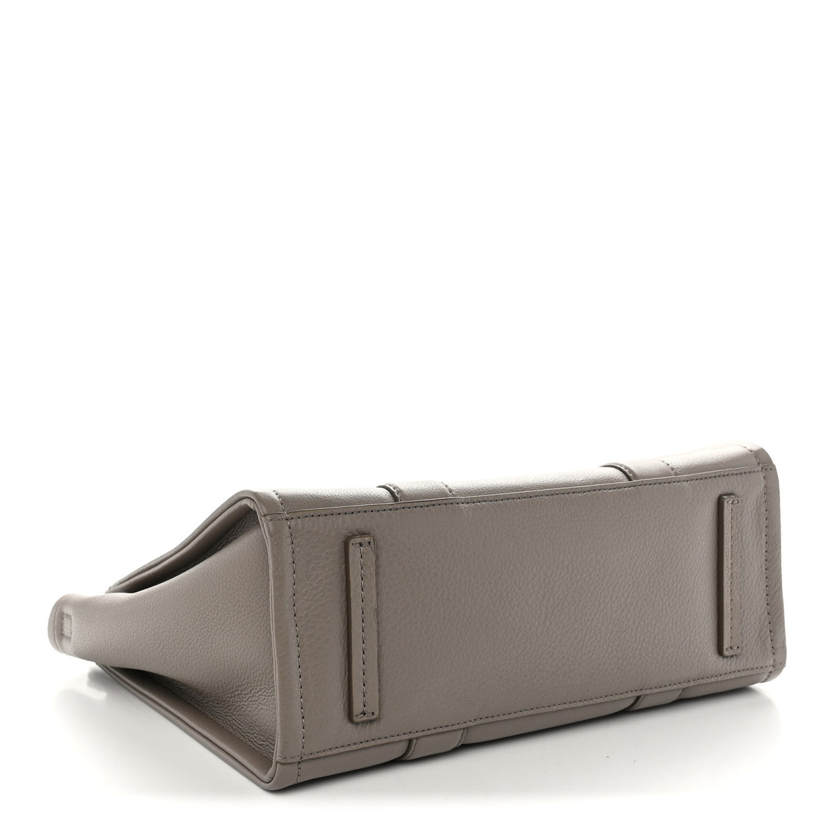 Grained Calfskin Medium The Tote Bag Taupe
